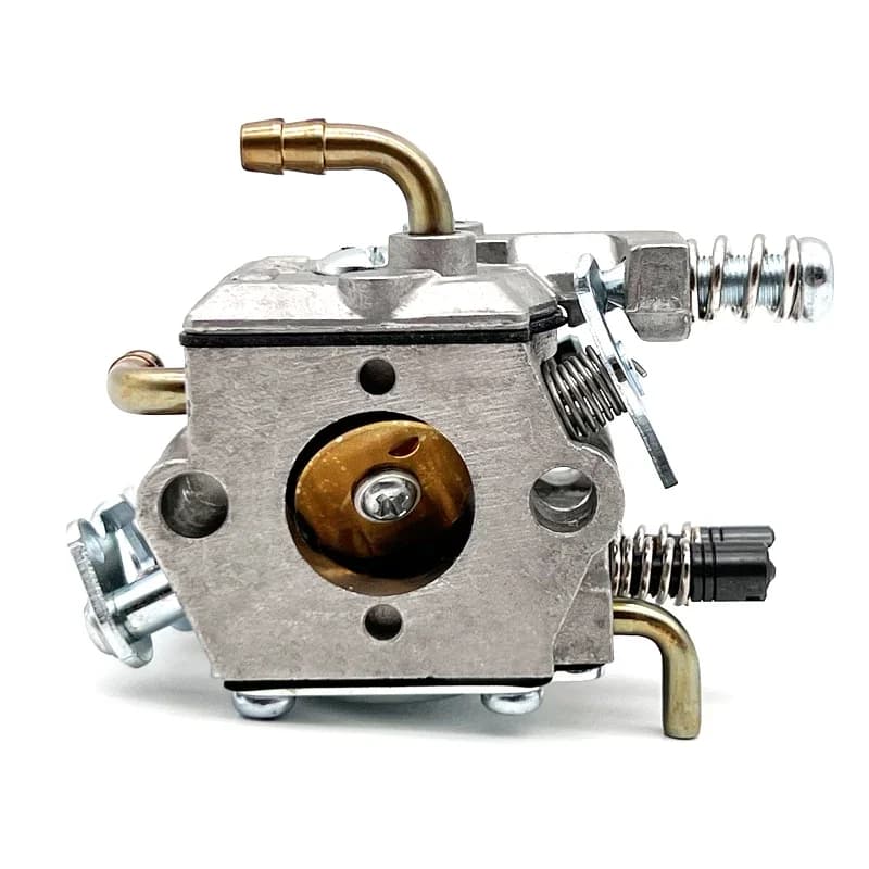 Carburateur automatique avec coude en cuivre pour tronçonneuse à essence chinoise 45cc 52cc 58cc