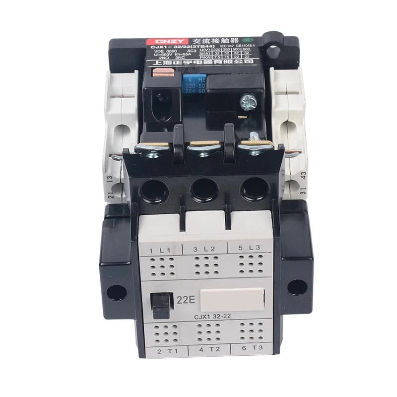 Contacteur AC CJX1-32/22 3TB44 argent point 380v 220v 110v 36v 24v 2NO + 2NC
