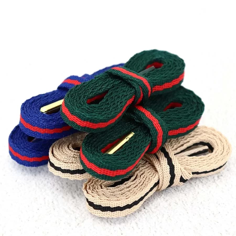 Coolstring-Ruban Lumineux Vibrant Vert Rouge, 8mm, Polyester Premium, pio, Embouts Métalliques pour Bricolage, Remplacement, Mise à Niveau