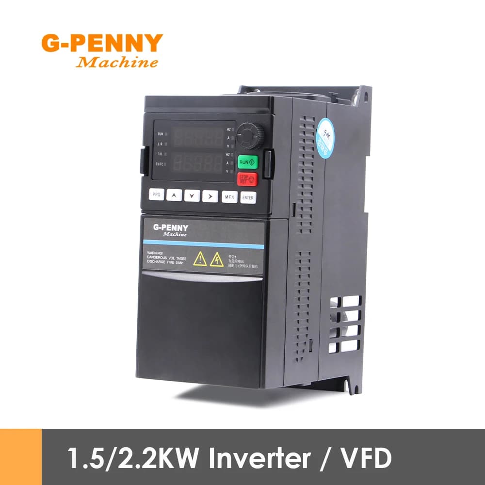 G-Penny YL42 onduleur 1,5KW / 2,2KW variateur de fréquence 0-3200Hz contrôleur de vitesse du moteur