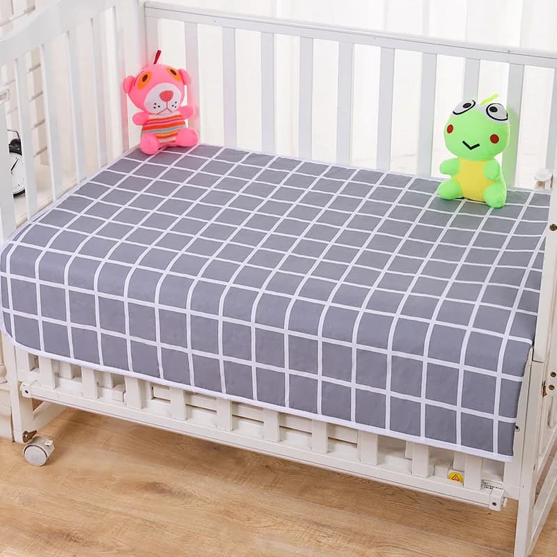 Matelas à langer imperméable pour bébé, tapis à langer portable, matelas à langer réutilisable pour bébé, matelas à langer pour bébé avec motif de dessin animé