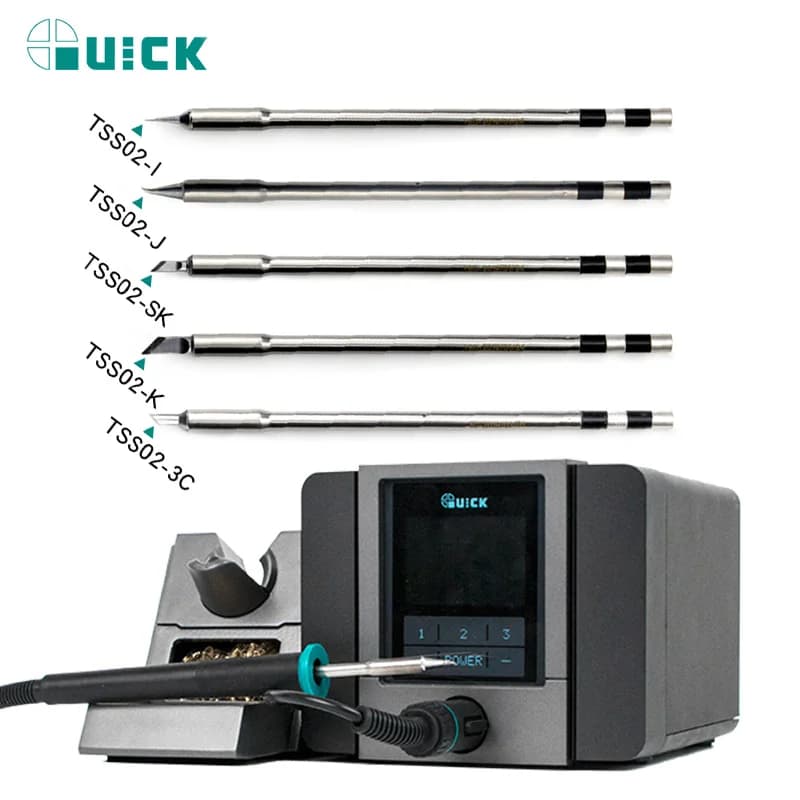 ICK TSunder A Pointe de fer à souder sans plomb Poignée Stylo de soudage Outils de soudage Pointe de fer à souder électrique Outil de réparation TSS02-J-K-2C