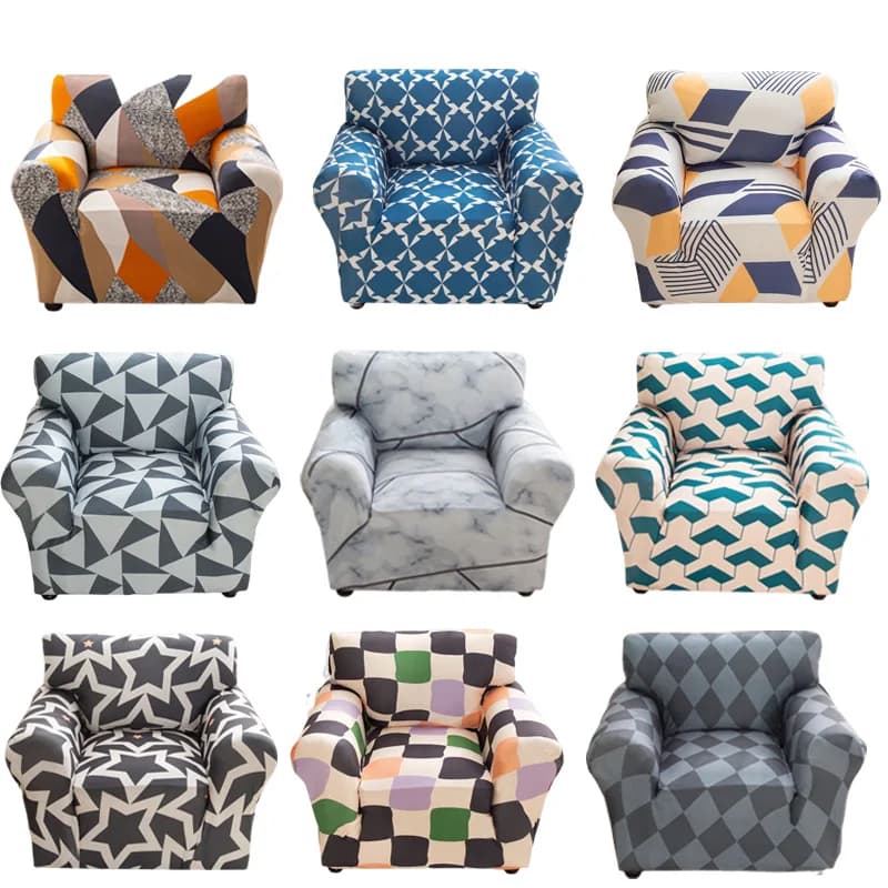 Housses de canapé individuelles pour salon, protection anti-poussière, housses extensibles élastiques pour canapé d'angle, housse de fauteuil