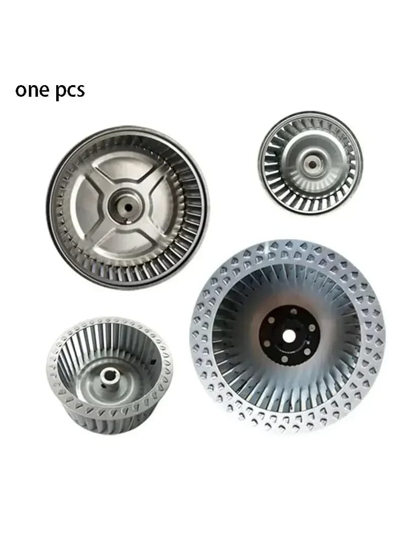 1 pièce Hélice de ventilateur centrifuge à pales en aluminium, petite roue à pales, multivane, CW/CCW