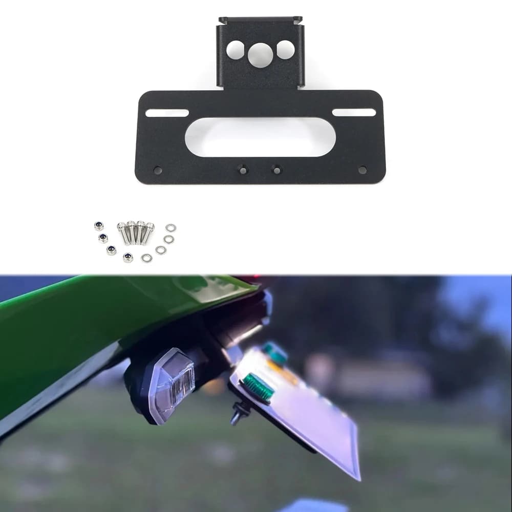 Kit d'élimination de garde-boue arrière pour moto KAWASAKI ZX-25R 2020-2026 ZX-4RR ZX-4R SE, support de plaque d'immatriculation ZX25R