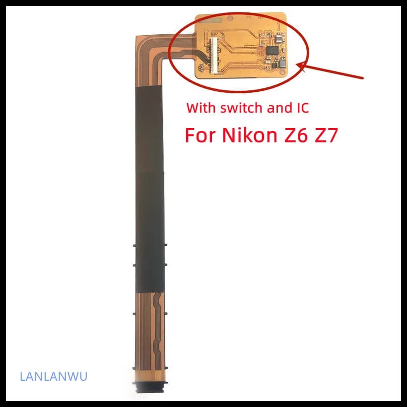 Câble flexible de charnière d'écran LCD rotatif pour appareil photo numérique Nikon Z6 Z7 Z6II Z7II Z6 II Z7 II Z6-2 Z7-2, pièce de réparation