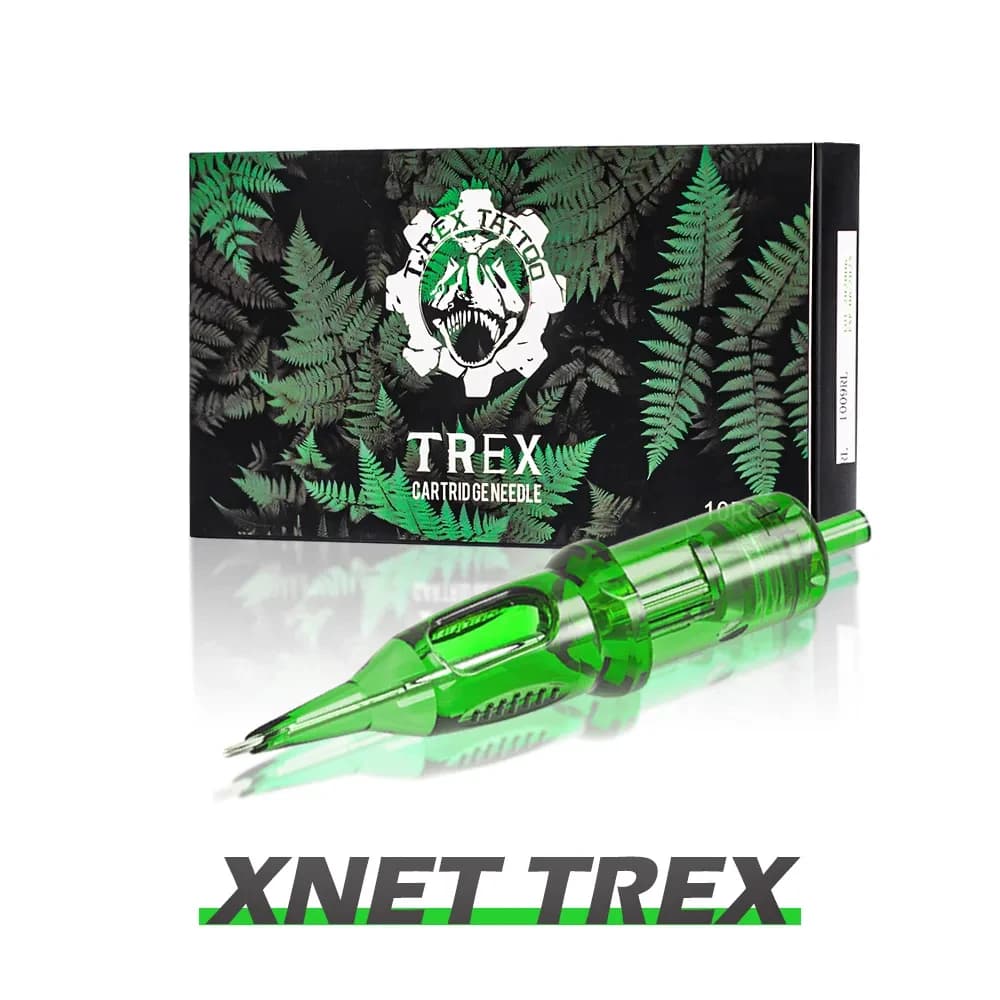 XNET TREX 20 pièces aiguilles de cartouche de tatouage de sécurité stériles pour stylo rotatif de tatouage fournitures de revêtement rond 1rl 3rl 5rl 7rl 9rl 11rl 14rl