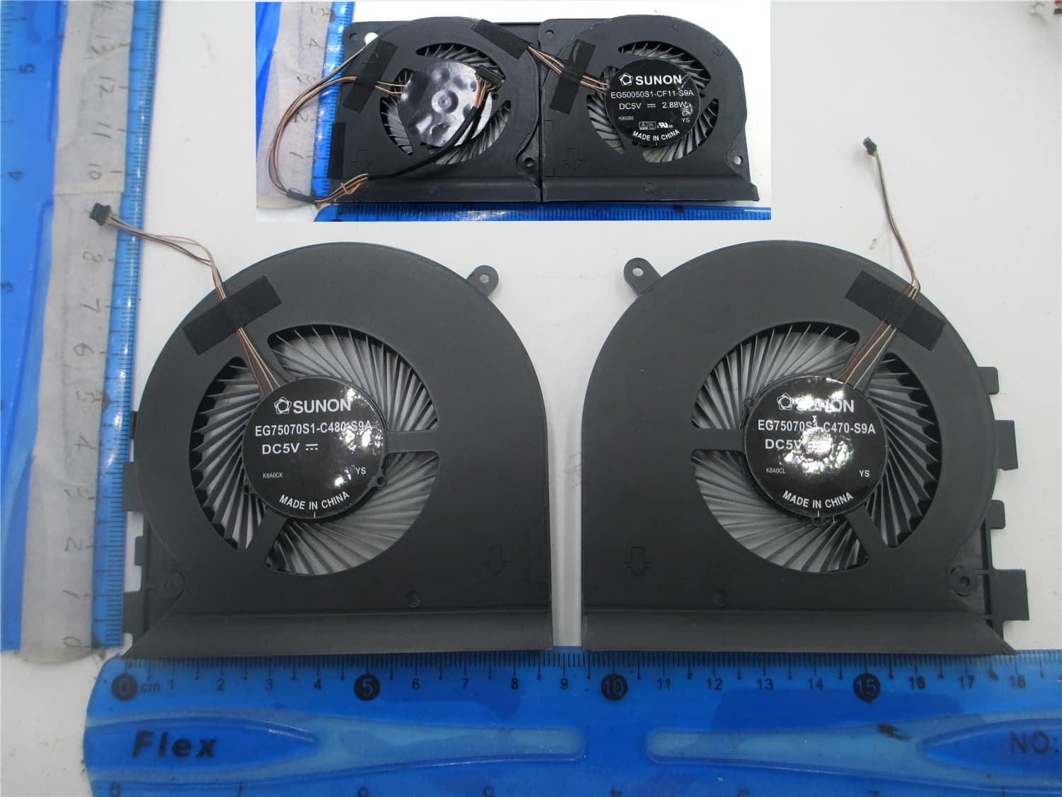 Ventilateur de refroidissement CPU, pour Razer Blade Pro 17 RZ09 RZ09-0287 EG75070S1-C470-S9A EG75070S1-C480-S9A EG50050S1-CF11-S9A