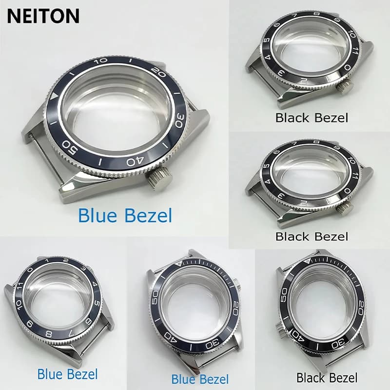 NEITON 2013 41mm boîtier de montre ETA 2836 Miyota 8215 DG2813 ST1612 NH35 mouvement/36 largeur du bracelet de montre 20mm