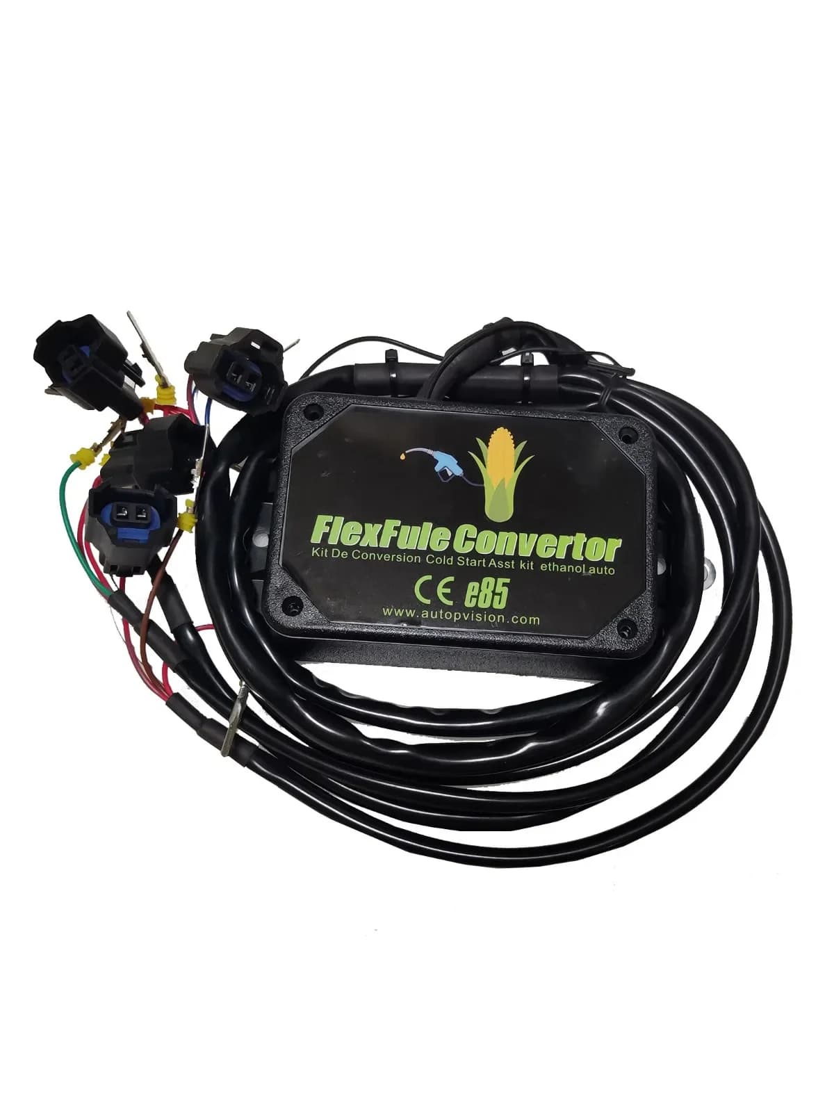 Connecteur d'injection de carburant de voiture avec assistance de démarrage froid, E85, 4 cylindres, 7 connecteurs en option disponibles pour EV1, EV6