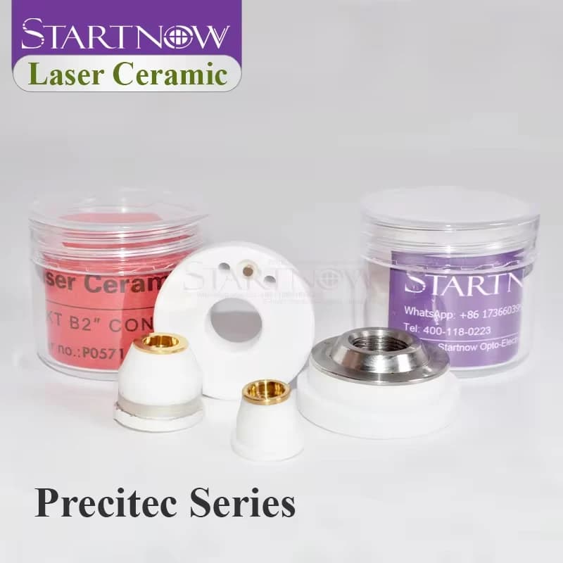 Anneau en céramique laser Startnow pour têtes laser Precitec 2.0 KT XB P0595-94097/M5/6 RAYtools 3D WSX 15.6/19.5mm – Pièces de support de buse