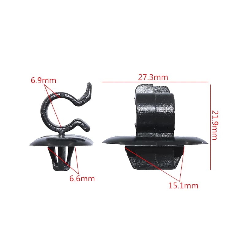 10 pièces de retenue de capot pour Peugeot 3008 5008 Partner tipee Citroen C2 Berlingo 3792834 et Citroen Vauxhall Vivaro