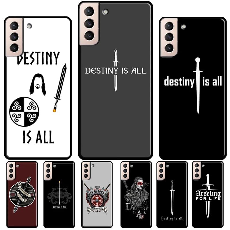 Uhtred-Coque de téléphone portable en silicone, étui pour Samsung Galaxy S21 S20 FE S8 S9 S10 Plus Note 10 20 S22 S23 Ultra