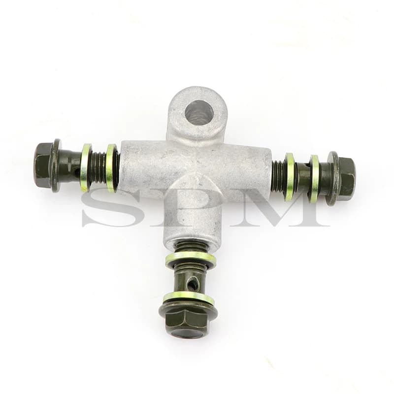 Tuyau de frein hydraulique, raccord en T, connecteur en T, adaptateur 3 voies pour moto, Dirt Pit Bike, système de freinage ATV