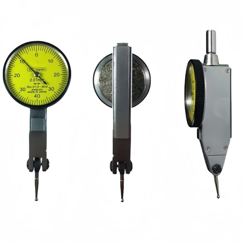 Micromètre CNC 513 – 404, indicateur à levier analogique, précision du cadran, plage 0.01 0-0.8mm, diamètre 38 32mm, outil de mesure