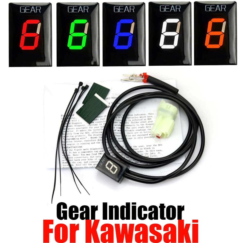 Indicateur d'affichage de vitesse de moto, pour Kawasaki ER6N ER-6F Z1000SX Ninja300 Ninja 650 300 400 Z1000 Z800 Z750 Z400 Z650 Versys