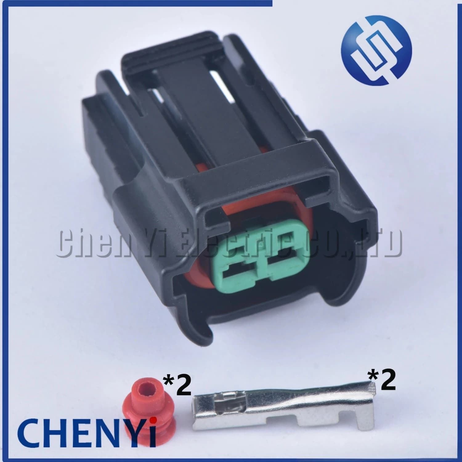 Connecteur étanche auto femelle 2 broches pour faisceau de câblage d'injecteur de carburant 06A973722 6189-0735 6189-0785 06A 973 722