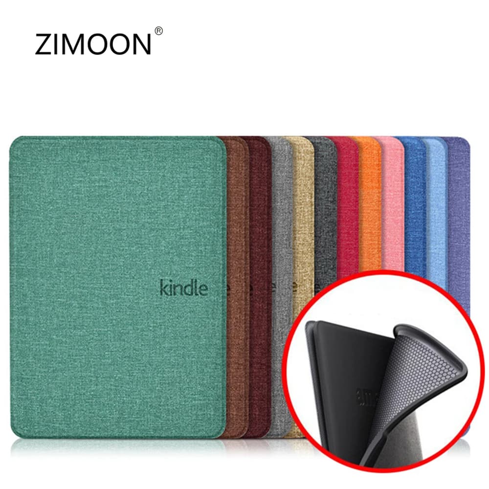 Pour Paperwhite 12th tissu couverture souple pour Kindle 11/10th étui intelligent pour Kindle Paperwhite 5/6/7th coque de protection magnétique
