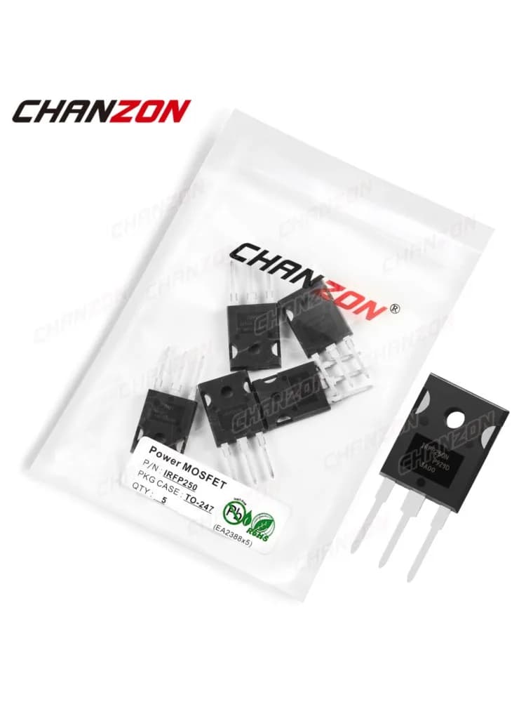 Transistor bipolaire ShuBJT, puissance SIC Mosfet, IRFP250 TO-247, tube triode injuste, Fets DIP, 30A, 200V, circuits intégrés, 5 pièces