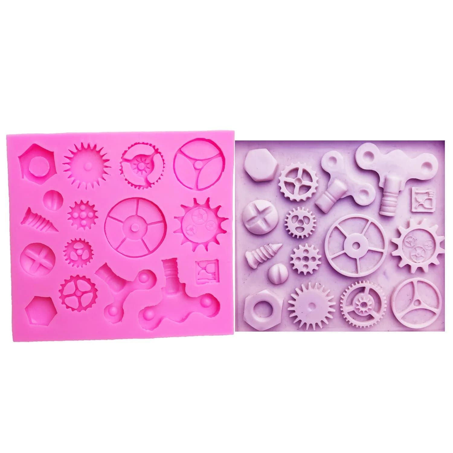 Moule à gâteau en forme de vis mécanique M0576 pour la décoration de gâteaux et la pâtisserie