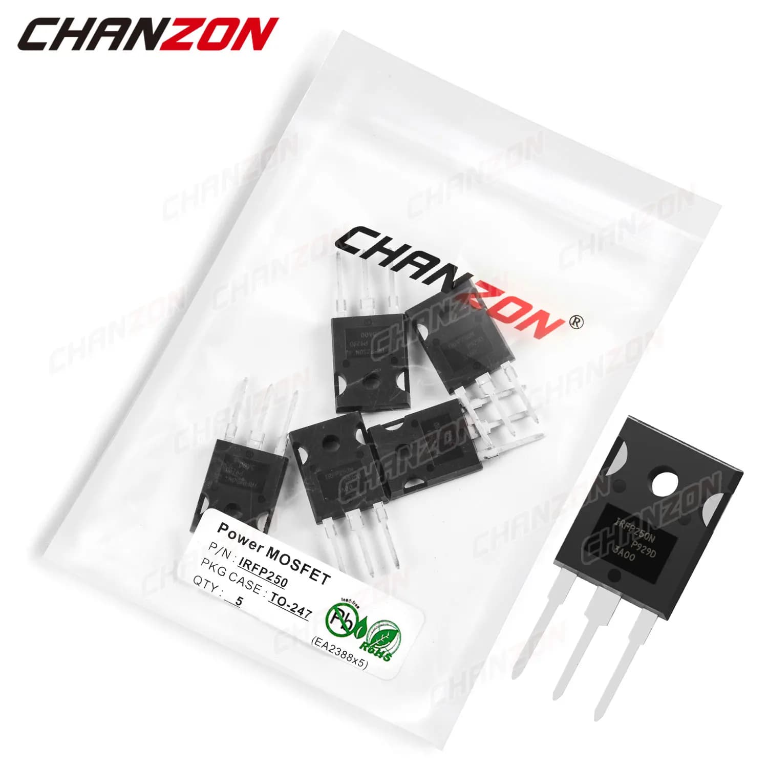 Transistor bipolaire ShuBJT, puissance SIC Mosfet, IRFP250 TO-247, tube triode injuste, Fets DIP, 30A, 200V, circuits intégrés, 5 pièces
