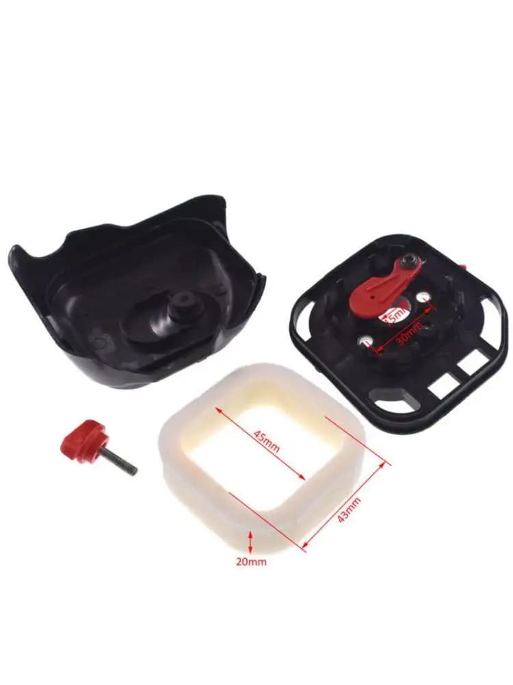 Ensemble de filtre à air avec couvercle pour débroussailleuse G26LS, pièces et accessoires diversifiés pour tondeuse à gazon 25.4CC, 1 pièce