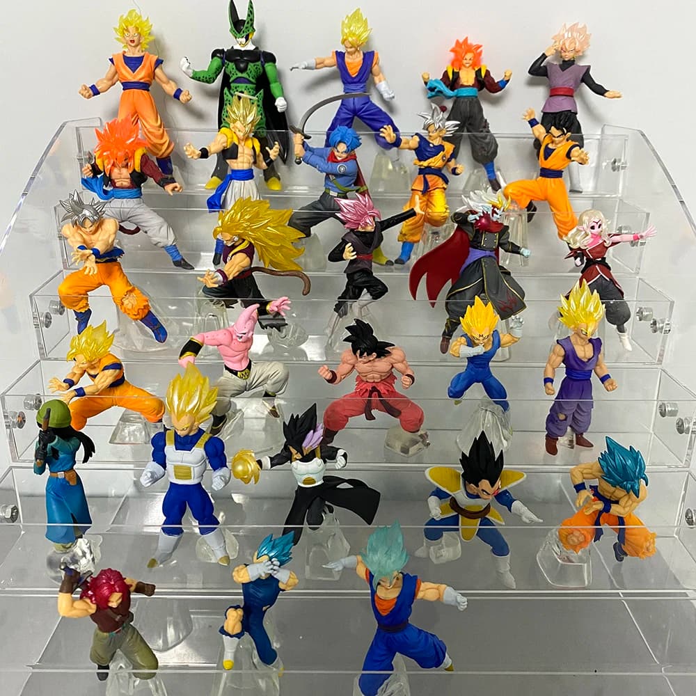 BANDAI-Jouets capsule GON BALL, figurine d'action, Majin Buu Cell, Vegeta IV, Torankusu, Son Goten, Vegeta Cumber, modèle à petite échelle, GACHA