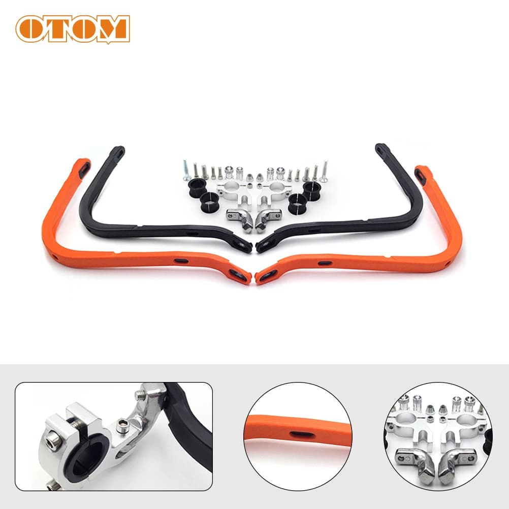OTOM-Protège-mains universels en aluminium pour moto, protège-mains de vélo, protège-guidon de motocross Pit D343, 22mm, 28mm, 1 paire