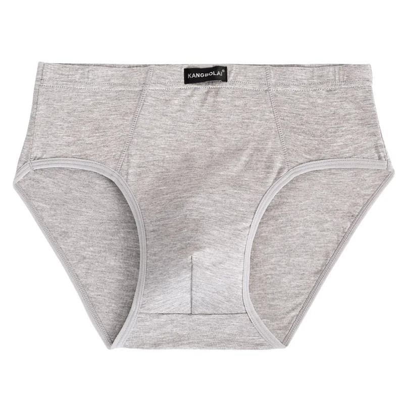 Sous-vêtements amples en coton pour hommes, culotte respirante, grande taille, couleur unie, élastique, Sexy, Triangle, slips, L-5XL