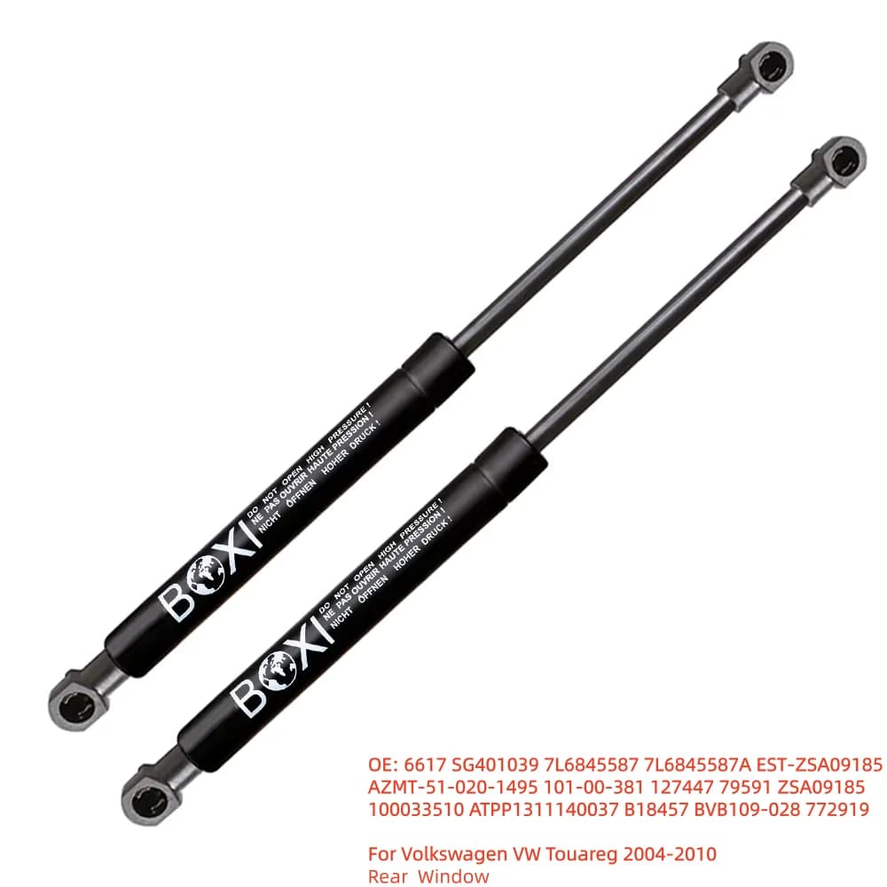 BOXI 2Pcs Supports de lève-vitre arrière SG401039 7L6845587 pour Volkswagen VW Touareg 2004 - 2010
