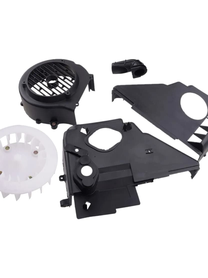 Coque de refroidissement d'air complète avec couvercle de ventilateur, pour moto, BMS Jonway 150, réservoir rétro Kymco agilitiy125 Taotao 150 4 temps Znen