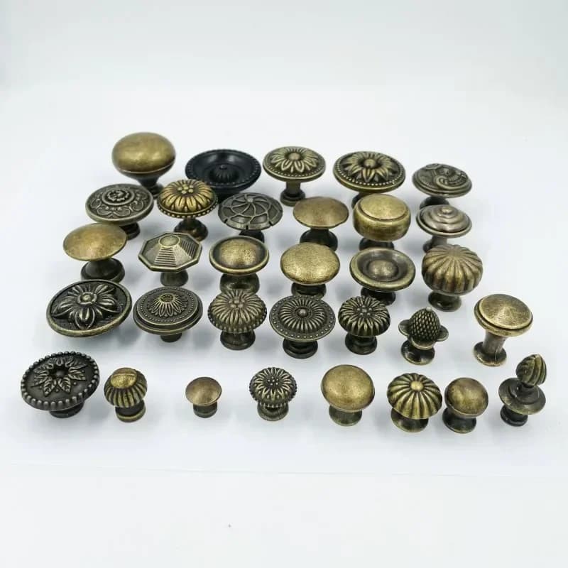 1x Antique Bronze armoires de cuisine tiroir boutons commode armoire armoire meubles tire poignée boîte en bois boîte à bijoux boutons