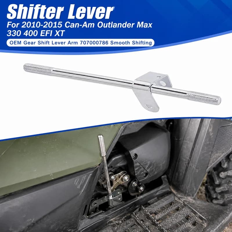 Levier de changement de vitesse pour Can-Am Outlander Max 330 400 EFI XT 2010-2015, bras de levier de vitesses OEM 707000786, changement de vitesse fluide