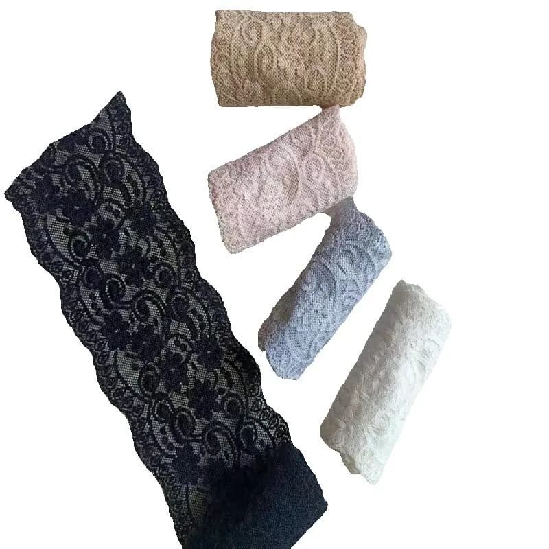 Ruban de Tissu en Dentelle artificiel astique à Motif Floral, Largeur de 10cm, 5 Yards, pour Bricolage Artisanal, Créateur Africain
