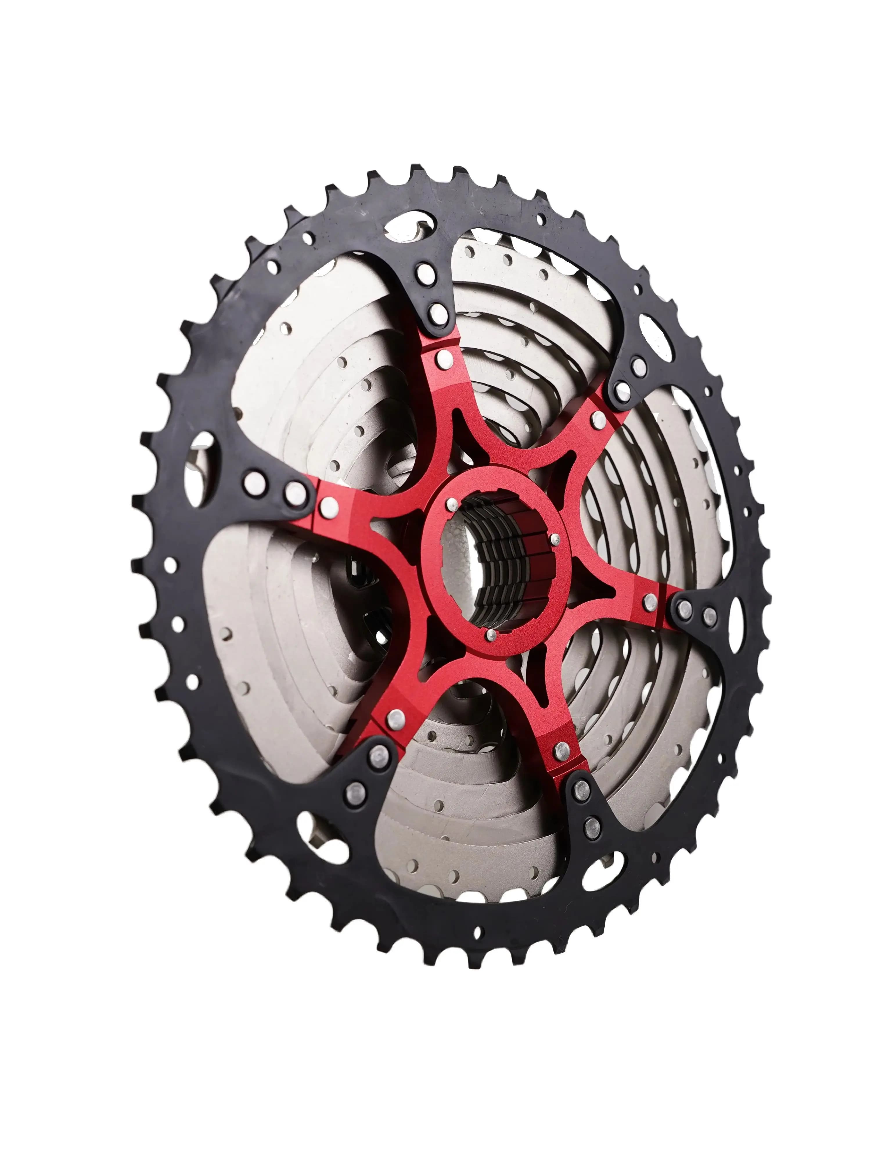 Cassette de vélo ZRACE 8 9 10 11 vitesses VTT Roue libre 11-42T / 11-46T / 11-50T / 11-52T pour ALIVIO / DEORE / SLX / XT