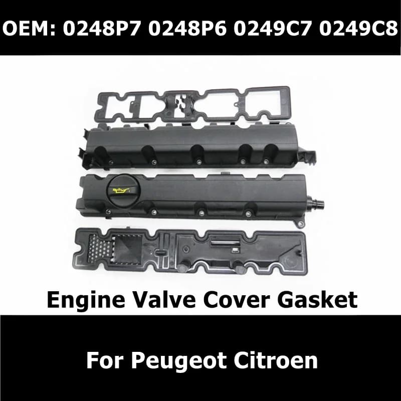0248P7 0248R6 0248P6 0249C7 0249C8 Pièces D'auto Joint de Couvercle de Soupape De Moteur Pour Peugeot 307 308 408 508 C8 C5 C4 807 D'échappement d'admission
