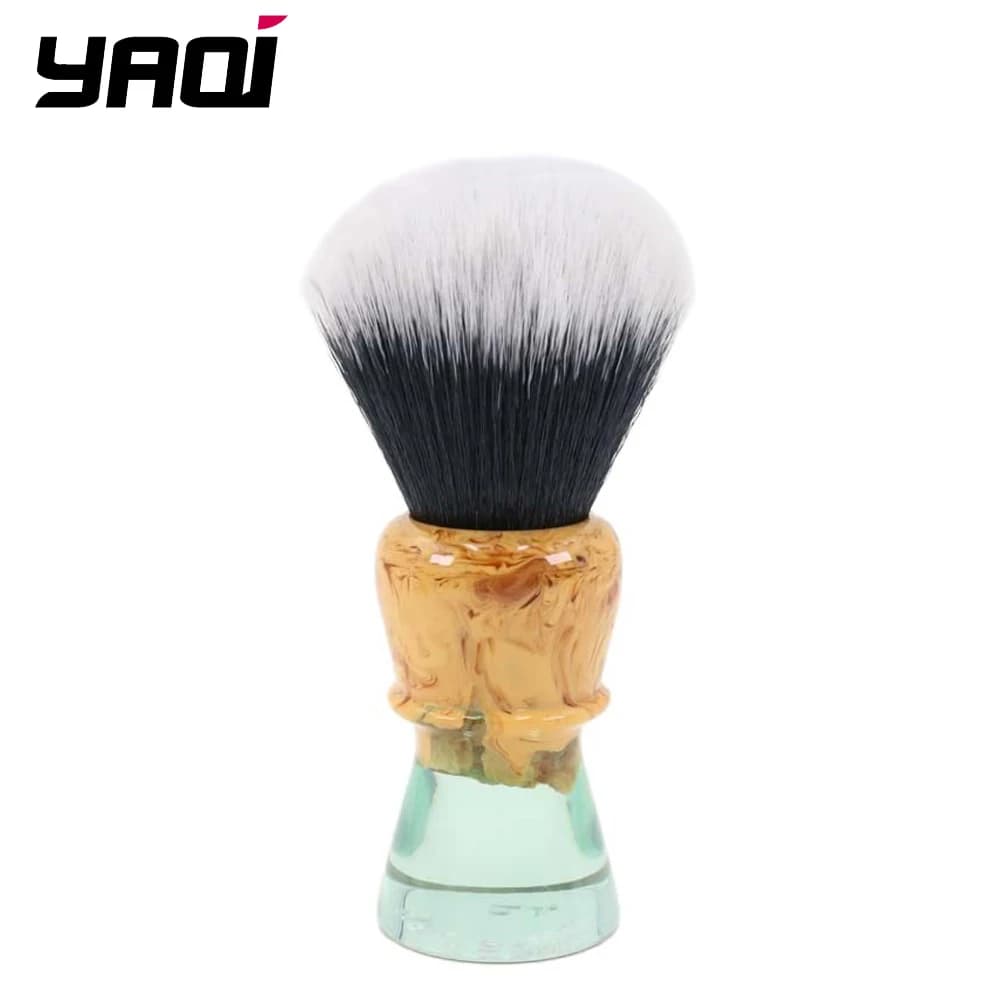 Yaqi – brosse de rasage humide pour hommes, grotte, lac, nœud de smoking