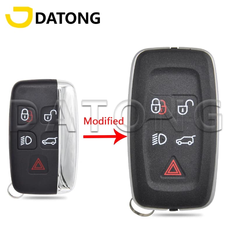 Datong-Coque de clé à distance de voiture pour Land Rover, Range Rover Evoque dehors LR4, remplacement du monde, mise à niveau