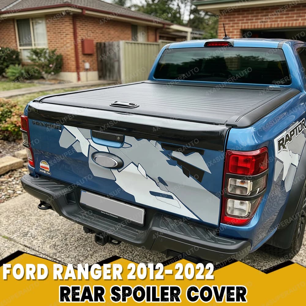 Protection de rail de hayon et aileron arrière pour Ford Ranger 2012-2022 WILDTRAK, Raptor, XS, XL, XLT Accessoires de personnalisation automobile