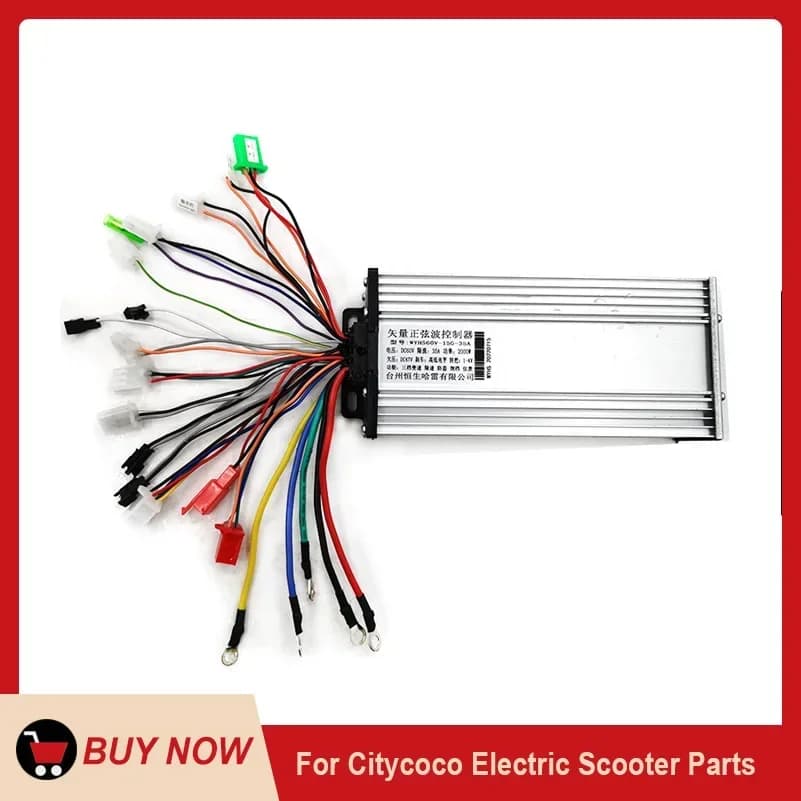 Contrôleur à trois vitesses à onde sinusoïdale pour scooter électrique Citycoco, accessoires modifiés, 60V, 1500W, 2000W, 72V