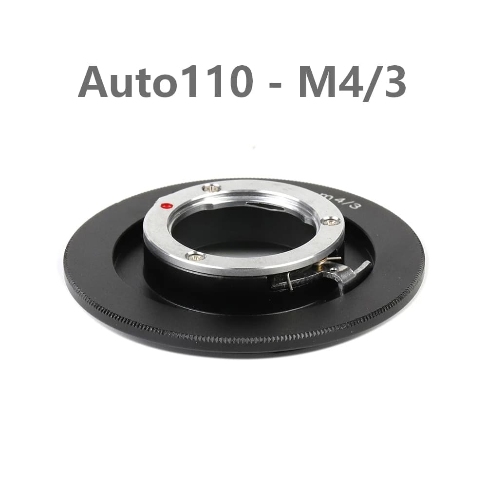 Bague d'adaptation Auto110 pour objectif Pentax Auto110 vers Micro Four Thirds MFT, appareil photo pour Panasonic Olympus
