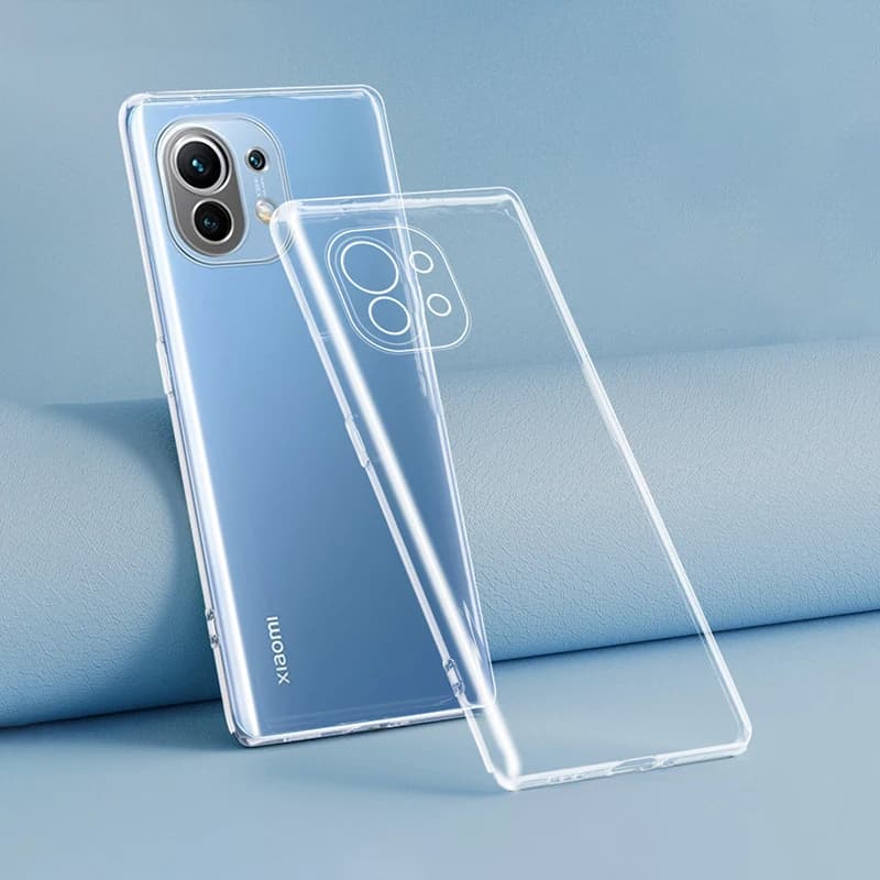 Coque de téléphone transparente en TPU souple pour Xiaomi, coque fine en silicone transparent, Mi 11 11T 11X Pro Ultra Lite NE 11i 11Pro 11Ultra 11Lite 5G