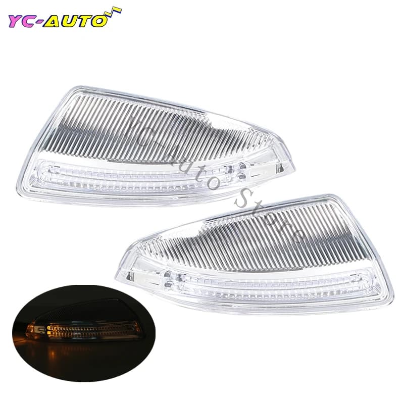 Clignotants de rétroviseur latéral LED pour porte de voiture gauche/droite, pour Mercedes Benz classe C W204 W164 W639 S204 ML300 ML500