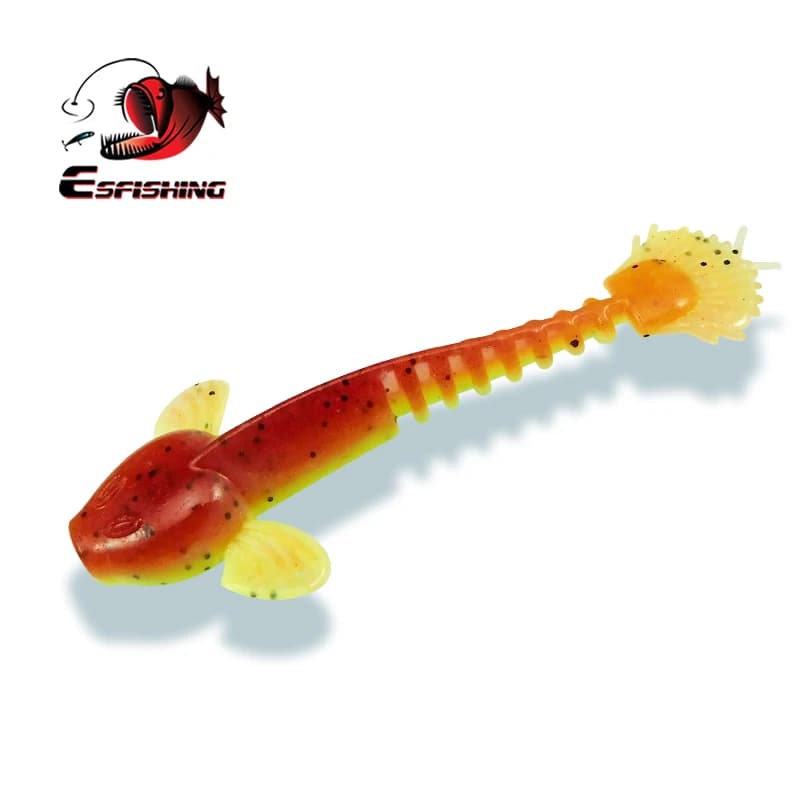 ESFISHING-Lot d'appâts artificiels pour la pêche, pack de leurres pour attraper des poissons tels que les salamandres, matériel pour pêcher, matériel pour pêcher, matériel pour pêcher, bionique, 55mm,