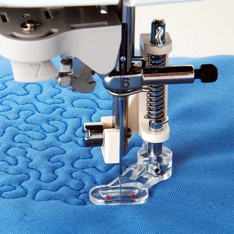Pied à repriser multifonctionnel pour broderie, presseur de machine à coudre, pied de broderie universel, liberté
