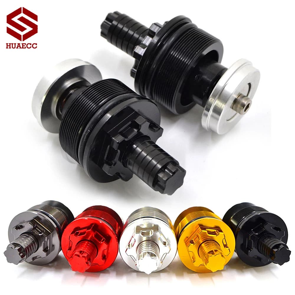 Capuchon de fourche préchargé CNC pour Suzuki SV650 S, GSF 400, 600, 650, Bandit GSX 400, boulons de fourche réglables à impulsion