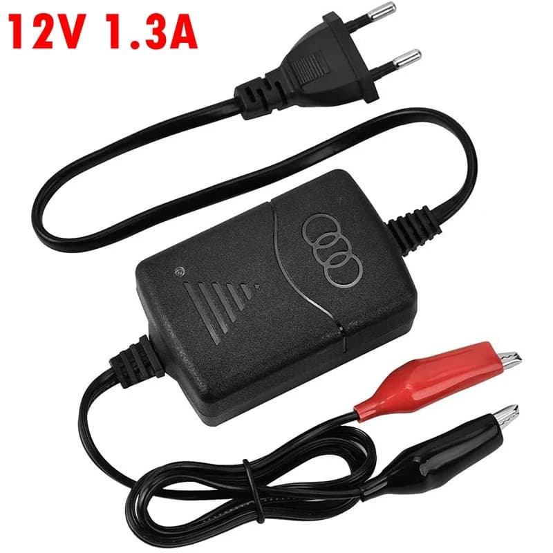 Chargeur de moto intelligent 12V, 1,3 a, pour 7AH, 10ah, 12ah, VRLA AGM, batterie au plomb, jouet, voiture, pulvérisateur électrique, prise ue, AC 100-220V