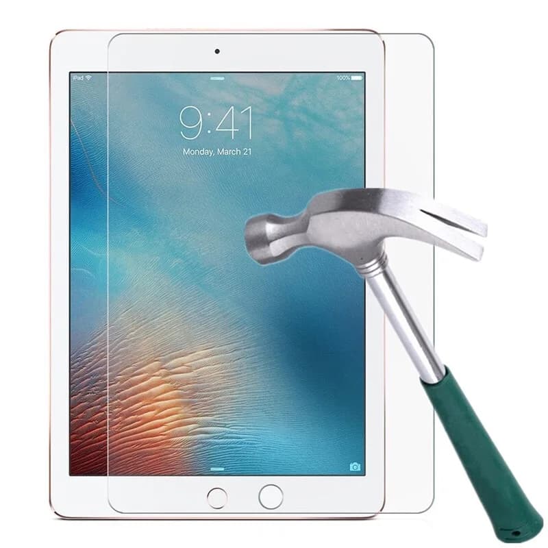 Pour iPad Pro 9.7 Air1 Air2 Trempé Protecteur D'écran En Verre Pour 9.7 2017 2018 5th 6th Tablette Sans Bulle HD Film Protecteur Transparent