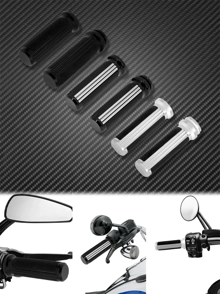 Moto 1 ''25mm poignée d'accélérateur électronique poignées poignée CNC pour Harley Touring Electra Glide Softail Fat Boy