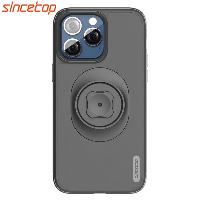 Coque antichoc pour Apple iPhone 17 16 15 14 13 12 11 8 Pro X Max Plus SE, housse de protection pour supports/supports sincetop série C